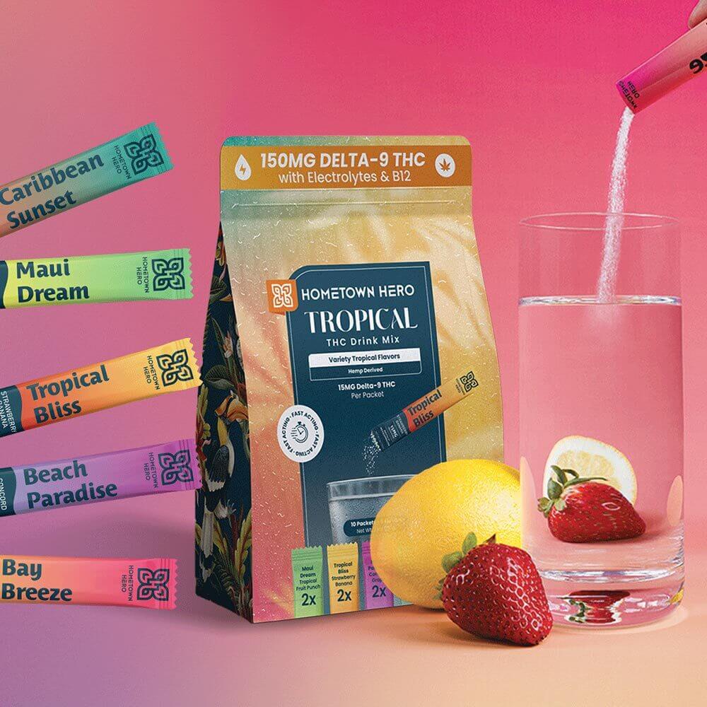 Tropical THC Drink Mix