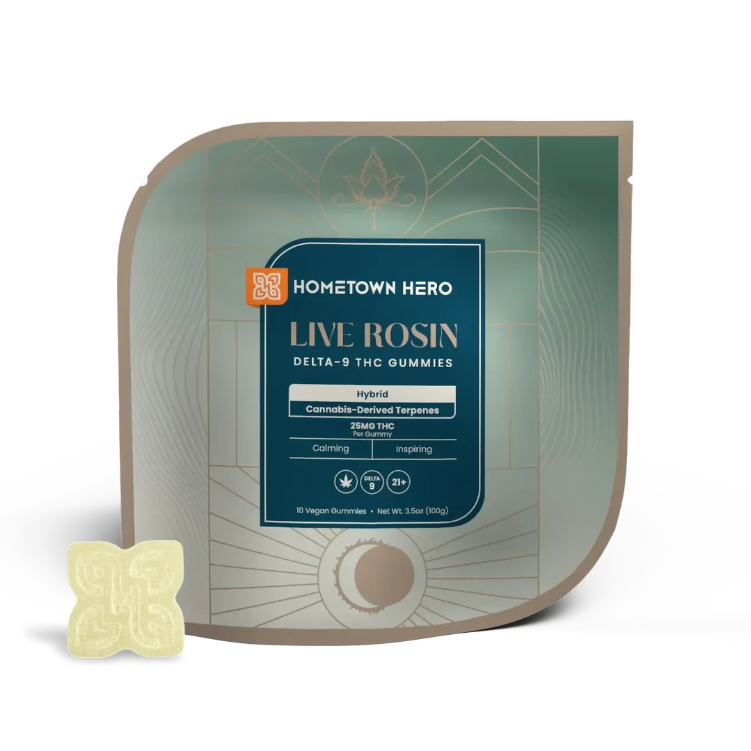 Hybrid - Delta 9 Live Rosin Absolute Gummies