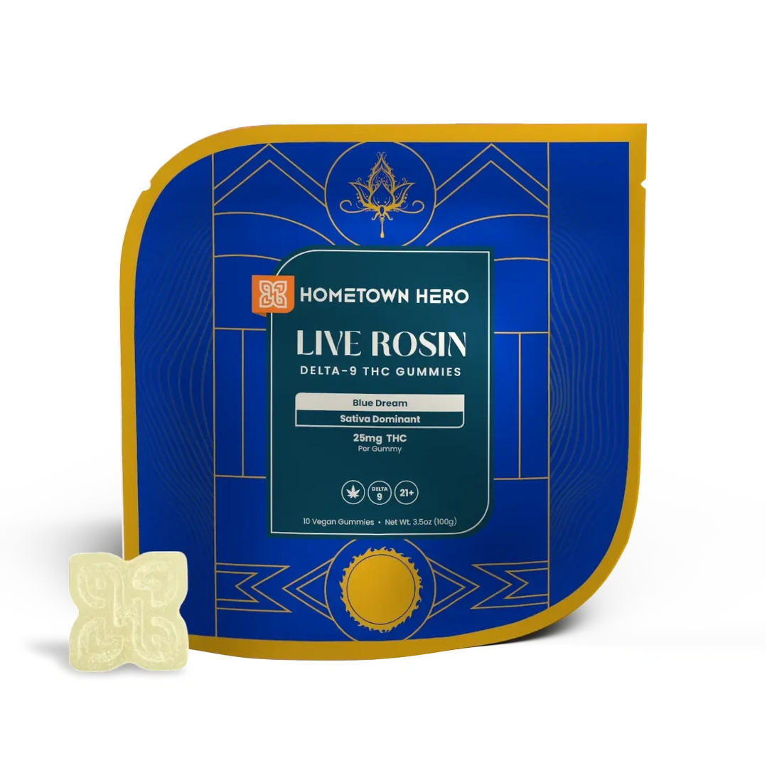 Blue Dream - Delta-9 Live Rosin Gummies
