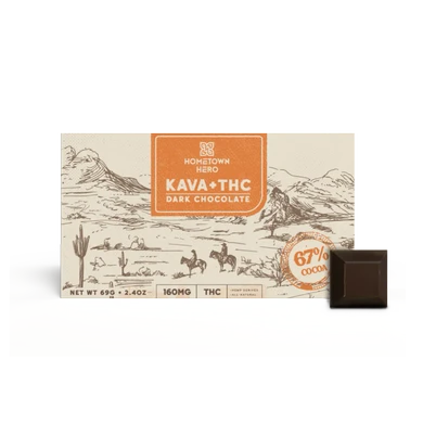 Kava and Delta-9 THC Chocolate Bar