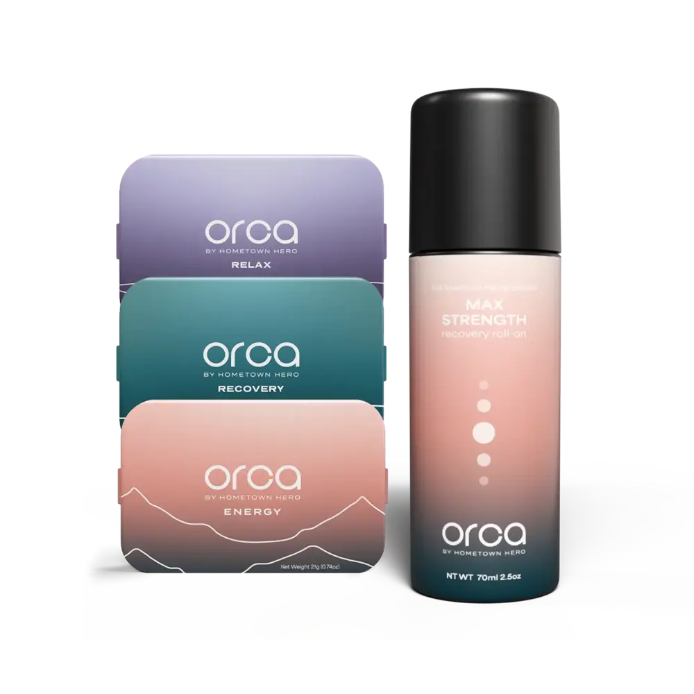 the complete ORCA collection with 3 tins and 1 roll-on