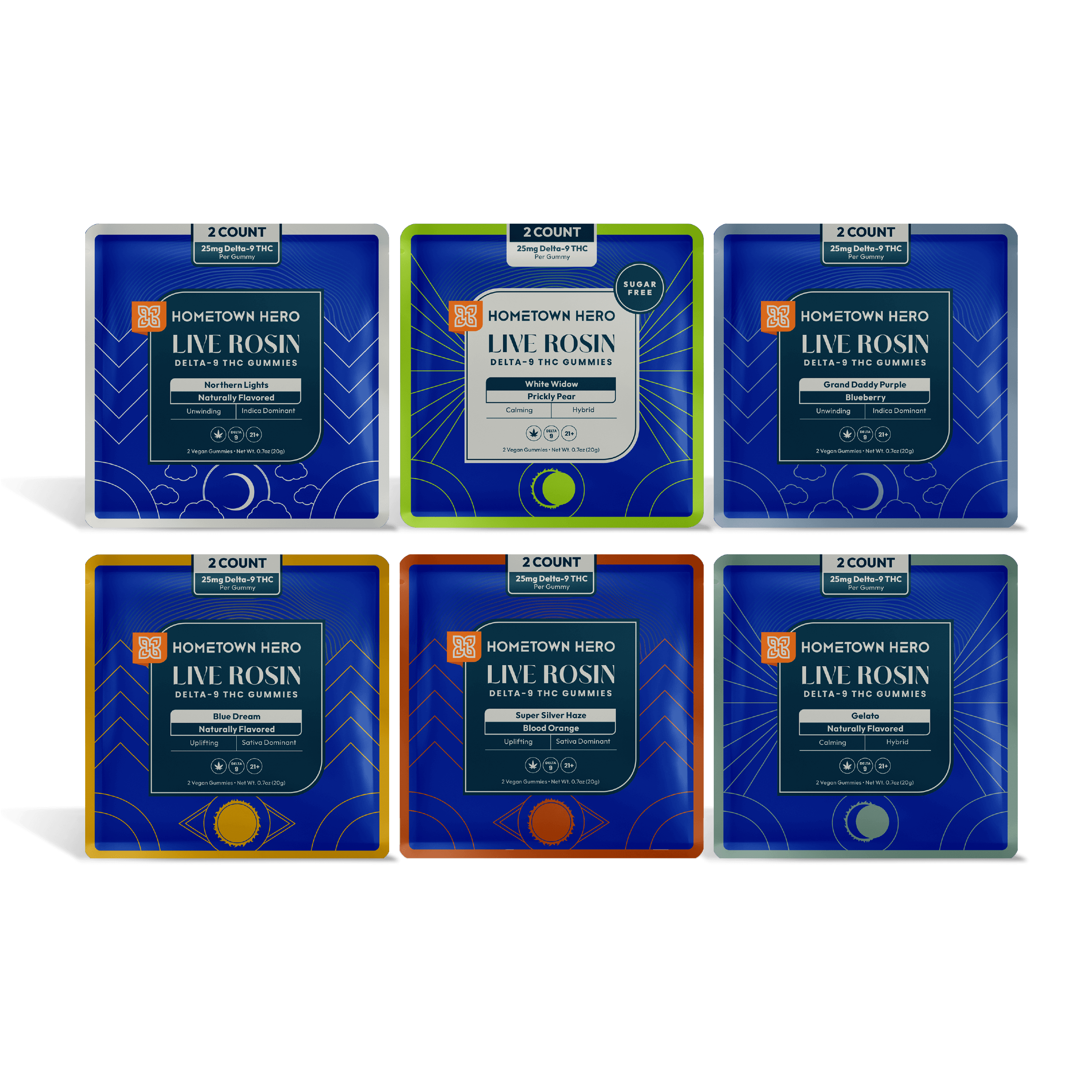 6 packs of canna classic gummies 2 packs