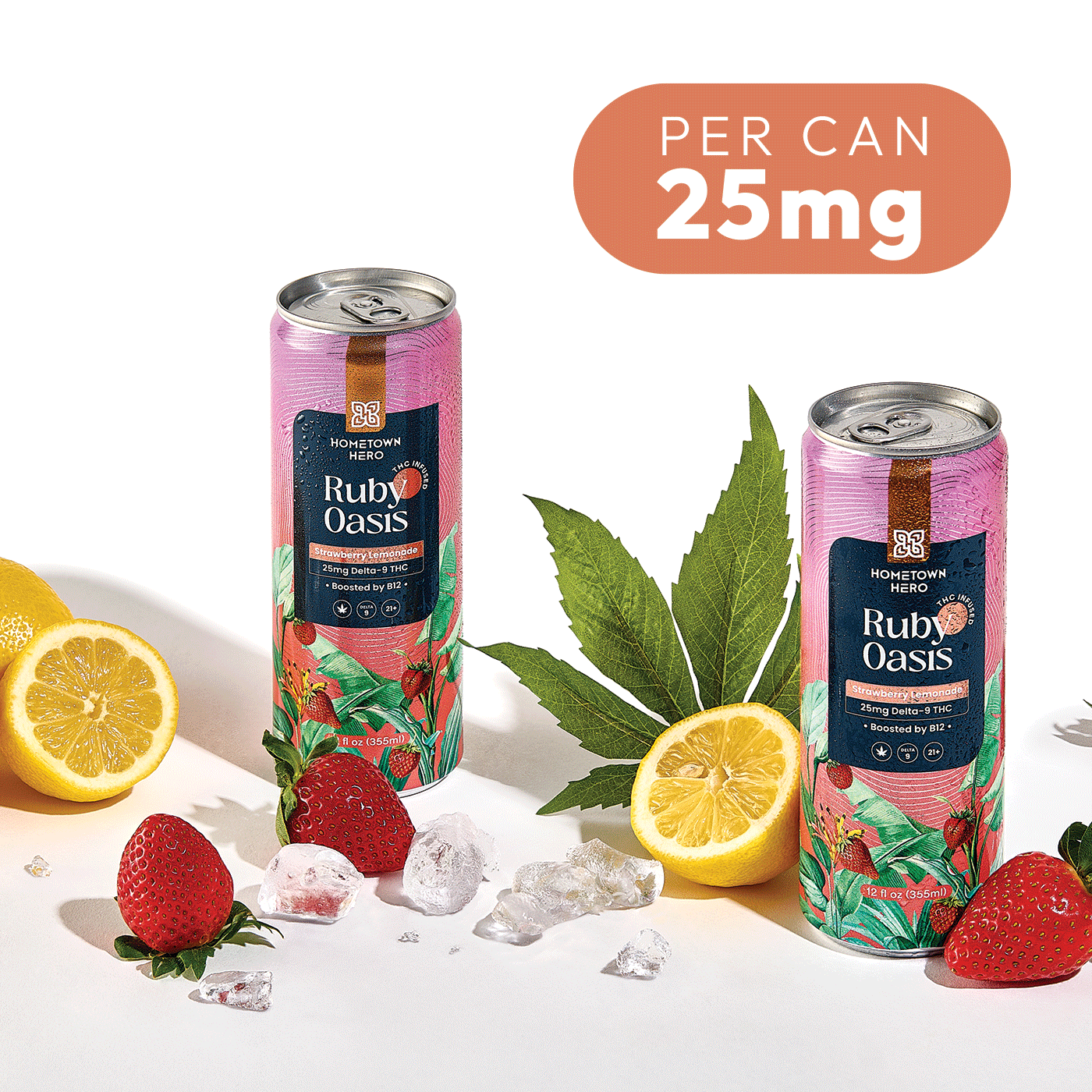 25mg - Ruby Oasis Lemonade | Hometown Hero 25mg - Ruby Oasis Lemonade | Hometown Hero