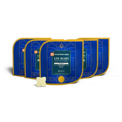 5 bags Blue Dream Live Rosin THC edibles