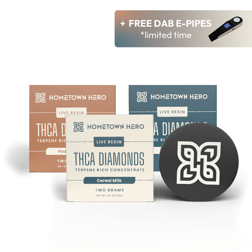 Indica, Sativa, & Hybrid Dab Trio