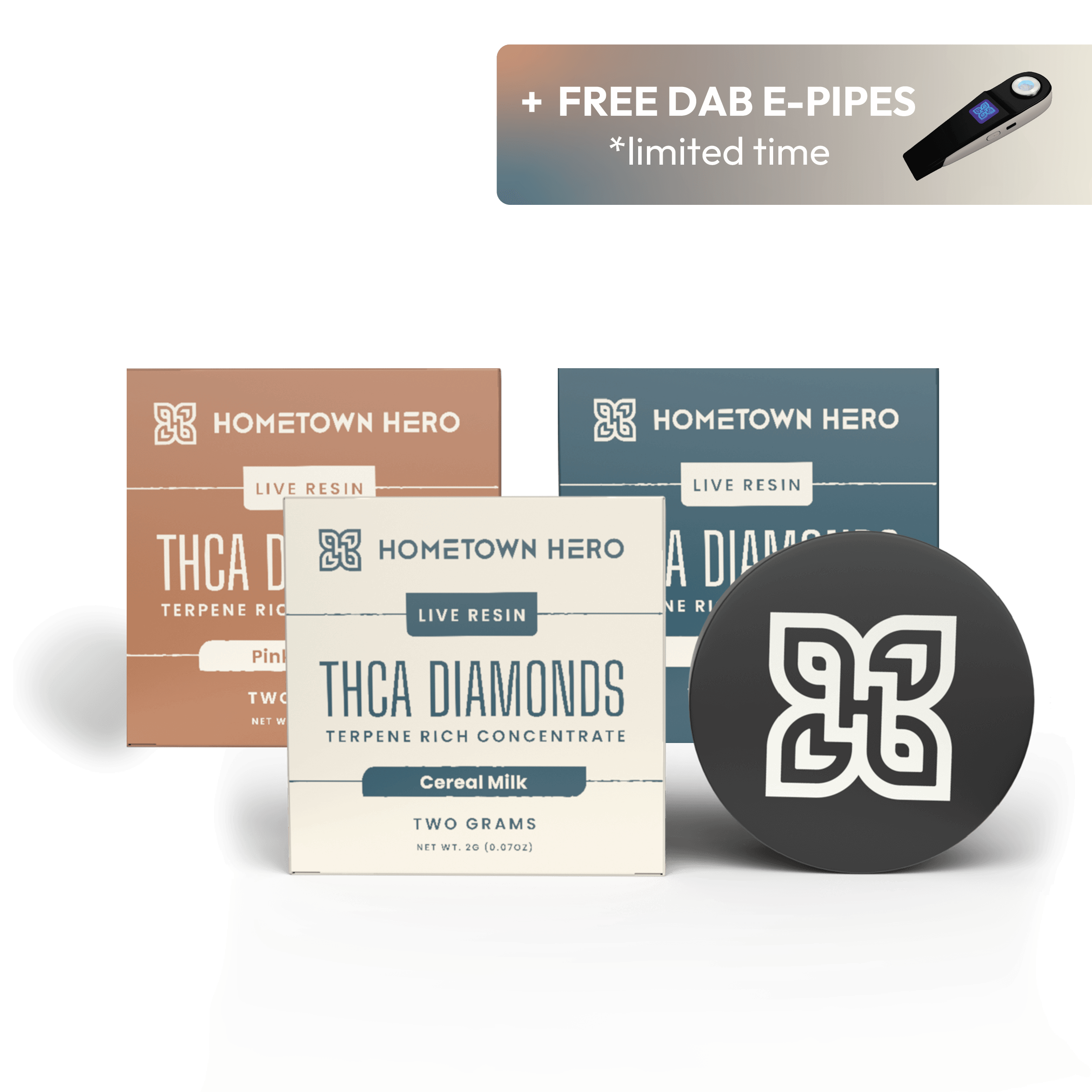 Indica, Sativa, & Hybrid Dab Trio