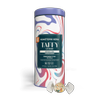 large tin of birthday cake taffy