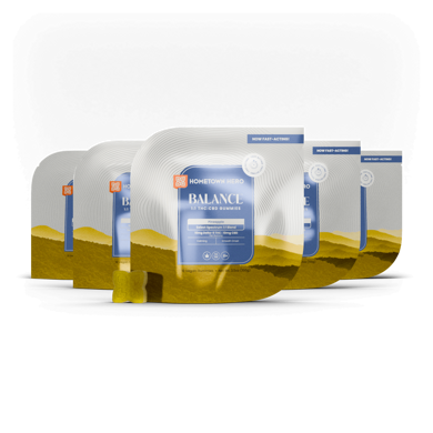 5 bags of Pineapple CBD THC Gummies