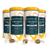4 tins of caramels