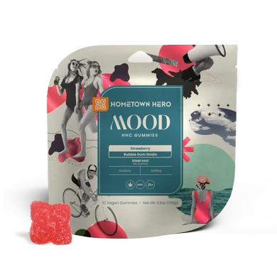 Strawberry-flavored HHC Gummies
