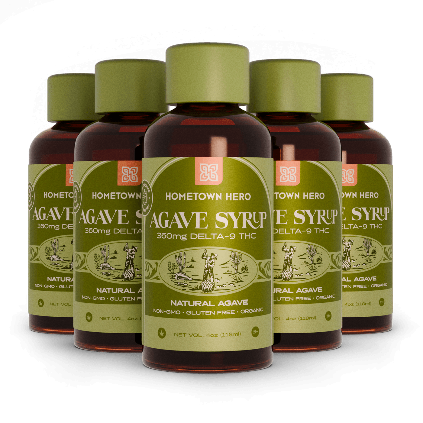 Extra Strength - Agave THC Syrup (Buy 4, Get 1 Free)