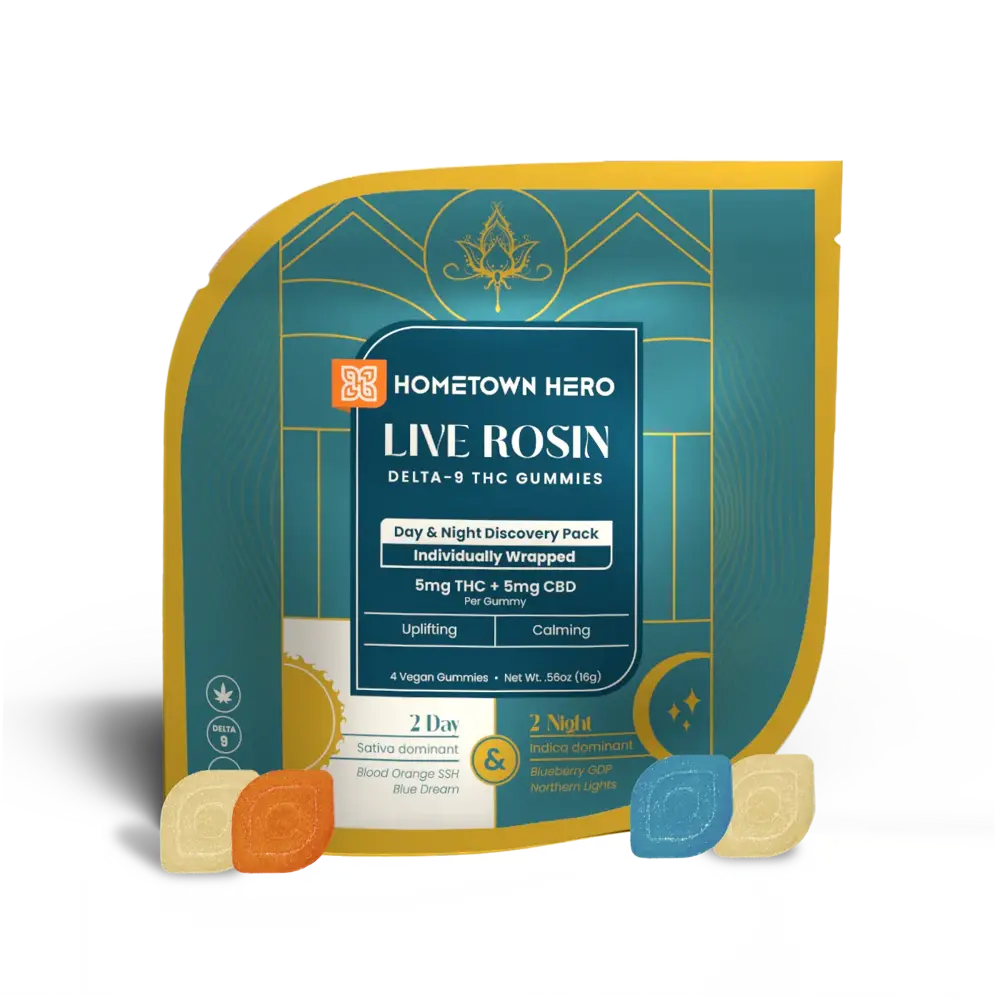 5mg live rosin gummies discovery pack