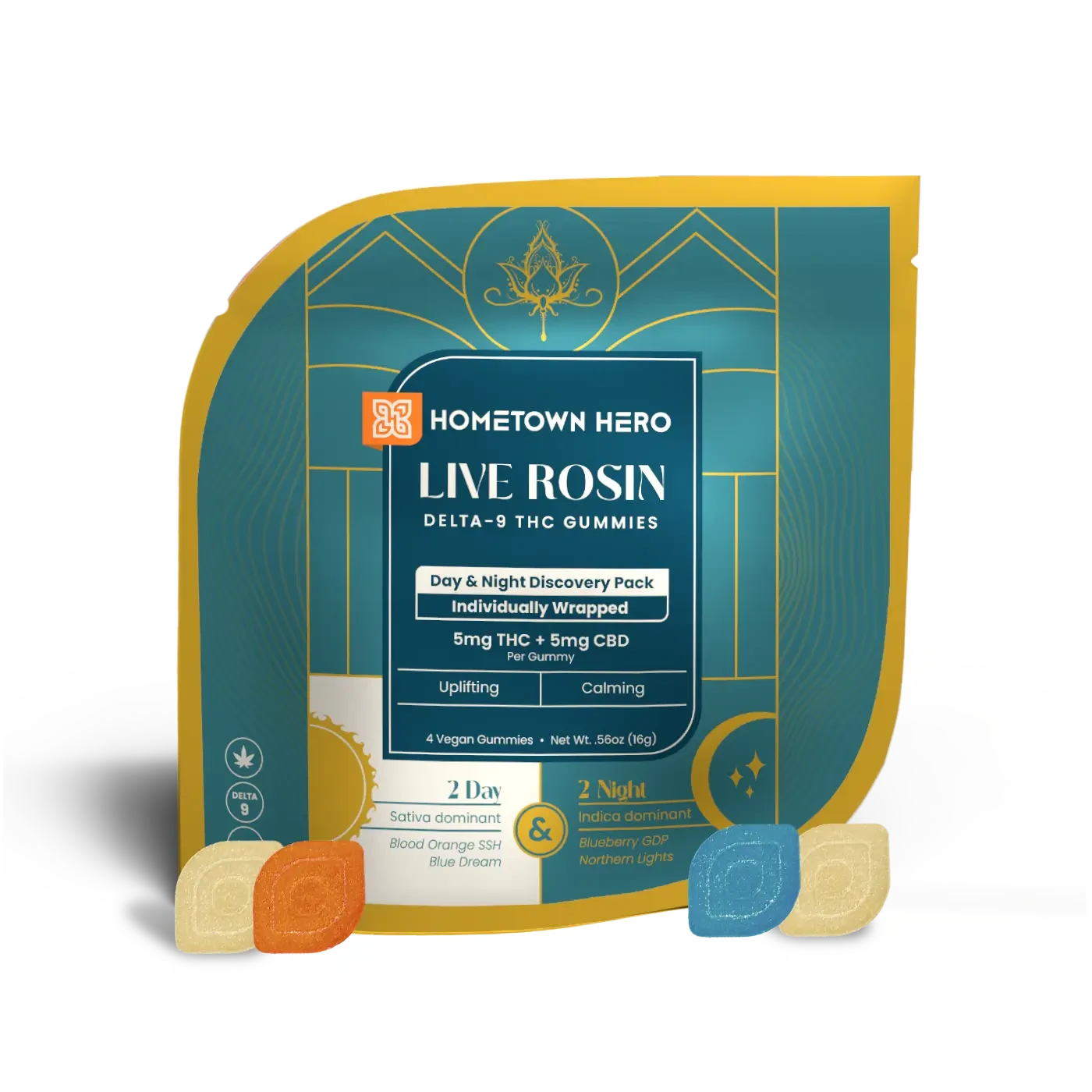 5mg live rosin gummies discovery pack