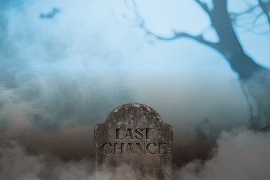 Last Chance to Get It By Halloween!