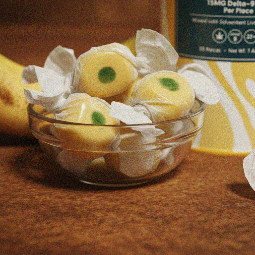 Banana - Delta 9 Live Rosin Taffy