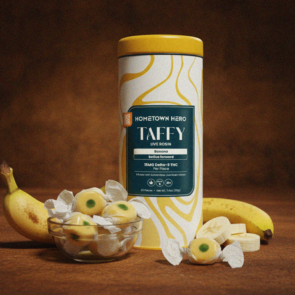 Banana - Delta 9 Live Rosin Taffy