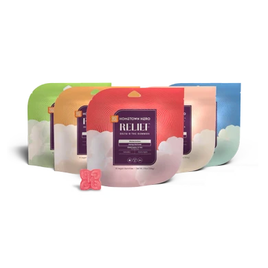 5 Flavors Delta-8 THC Gummies 25mg