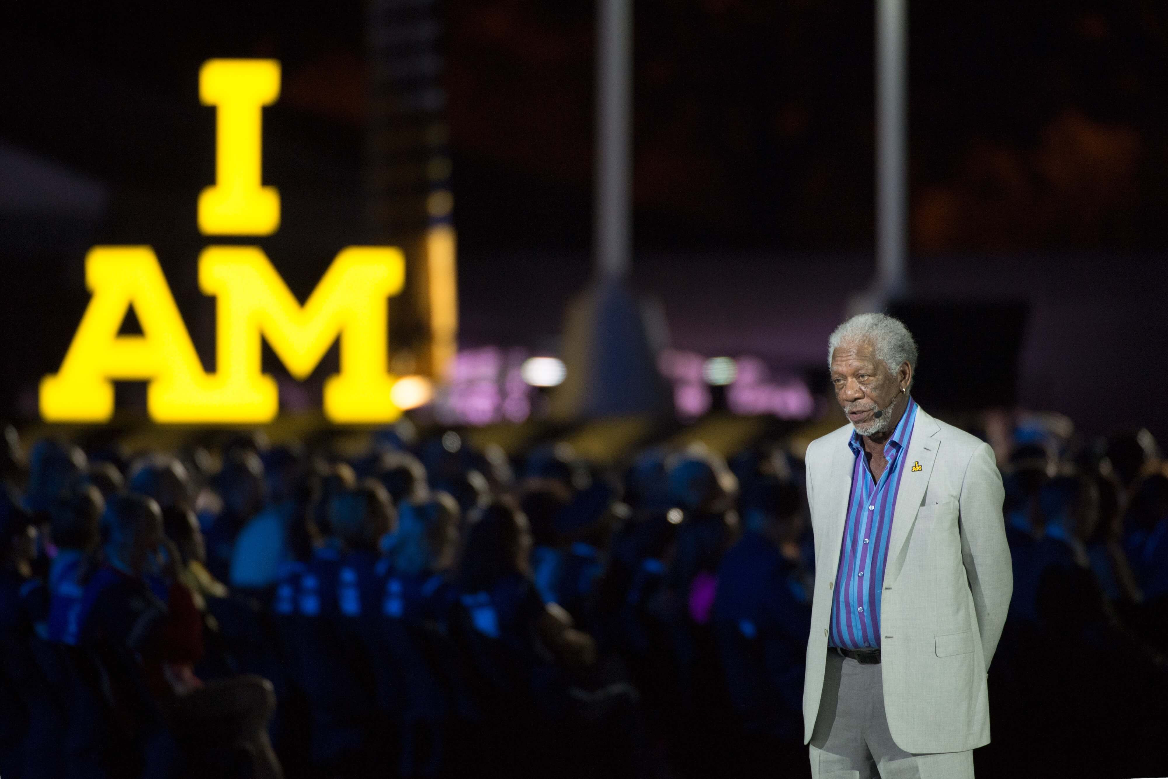 Morgan Freeman photo By DoD News Features - 160508-D-DB155-012, Public Domain