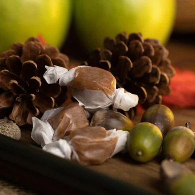 Individually wrapped Apple Caramels