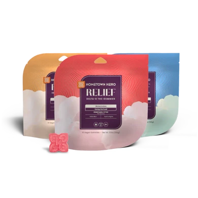3 Flavors Delta-8 THC Gummies 25mg