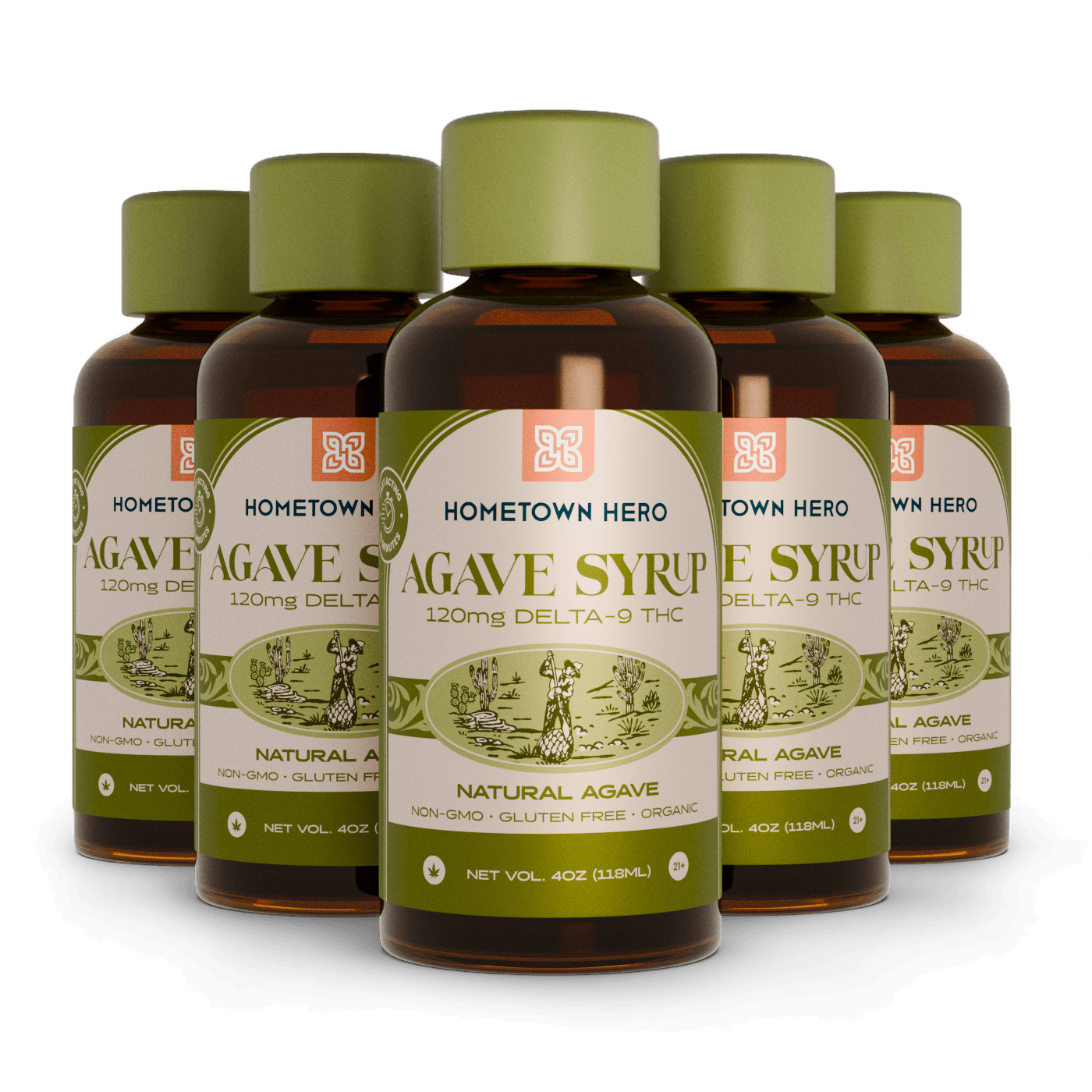 Natural - Agave THC Syrup (Buy 4, Get 1 Free)