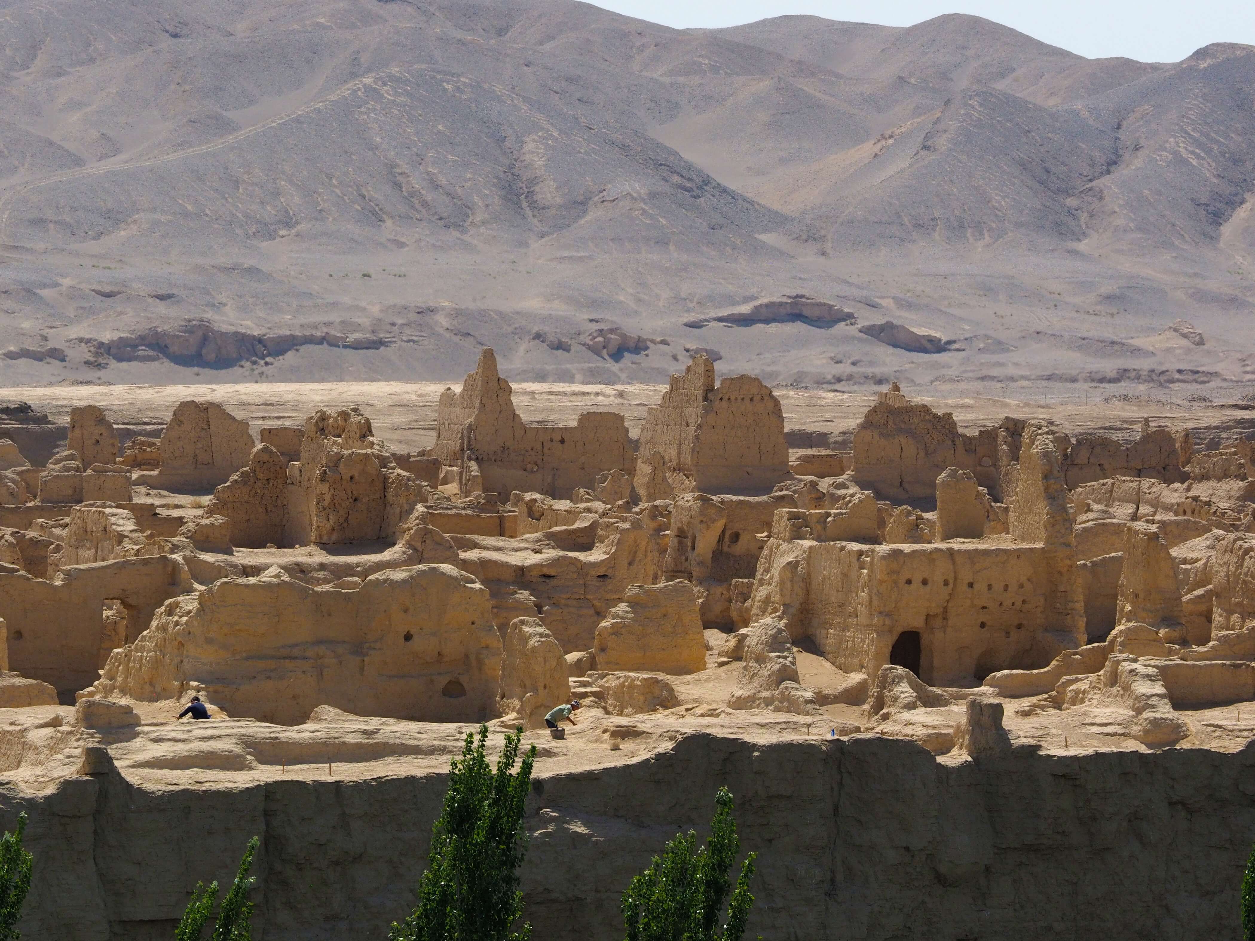 Gaochang ancient city ruin,turpan, xinjiang,china