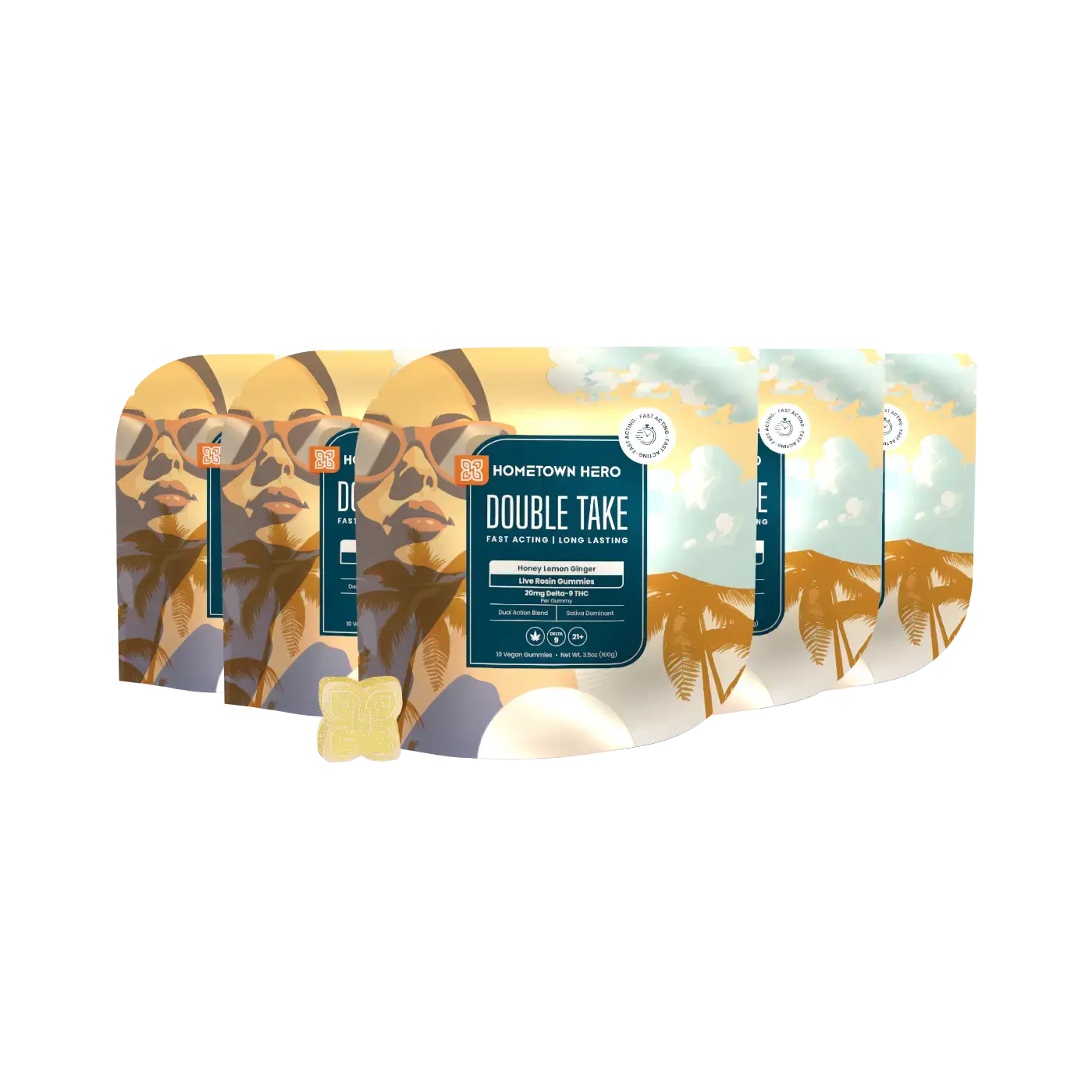 Double Take Gummies (Buy 4, Get 1 Free)