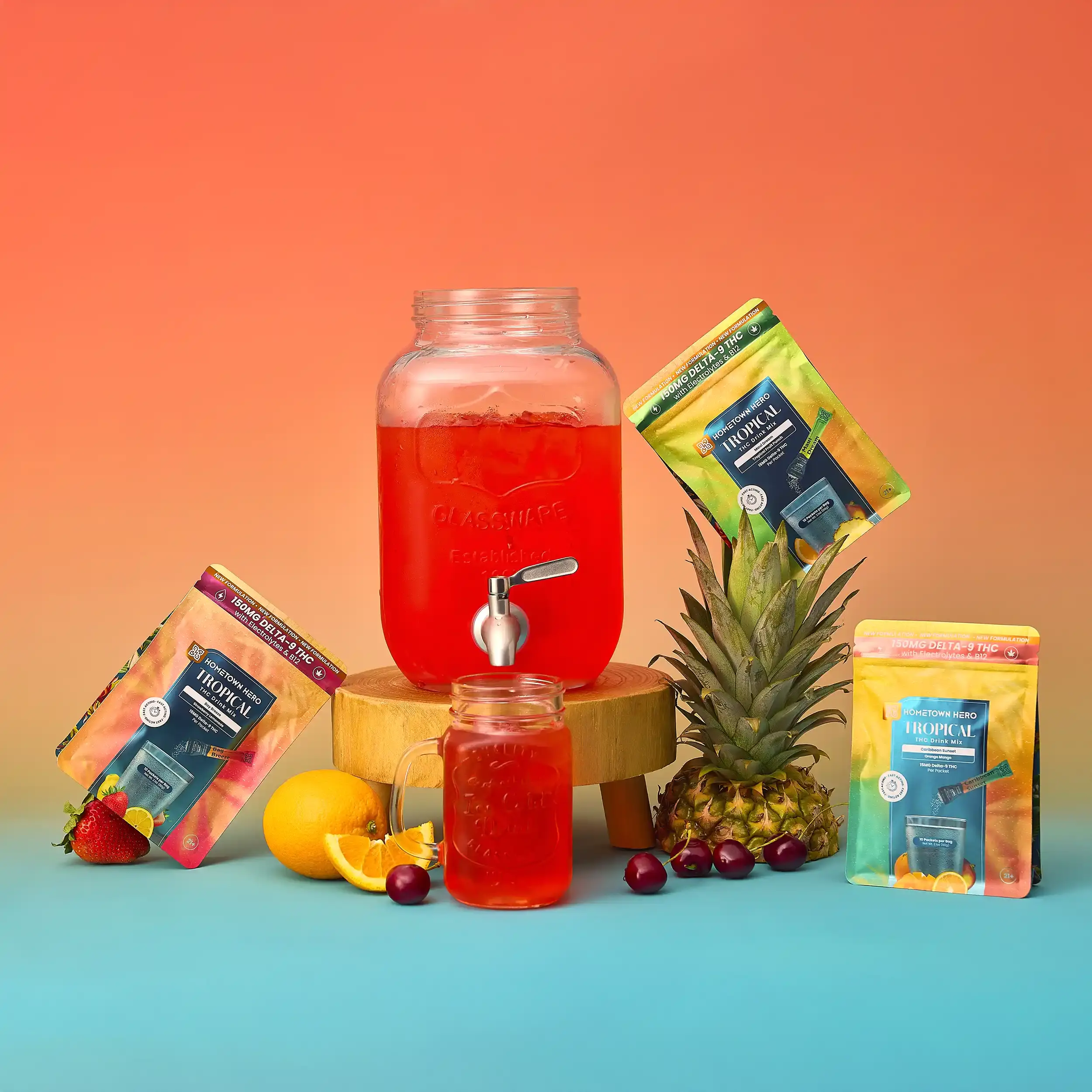 Tropical Drink Mix (Buy 4, Get 1 Free) | Hometown Hero
