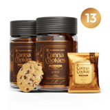 Chocolate Chip - Canna Cookies (Baker's Dozen)