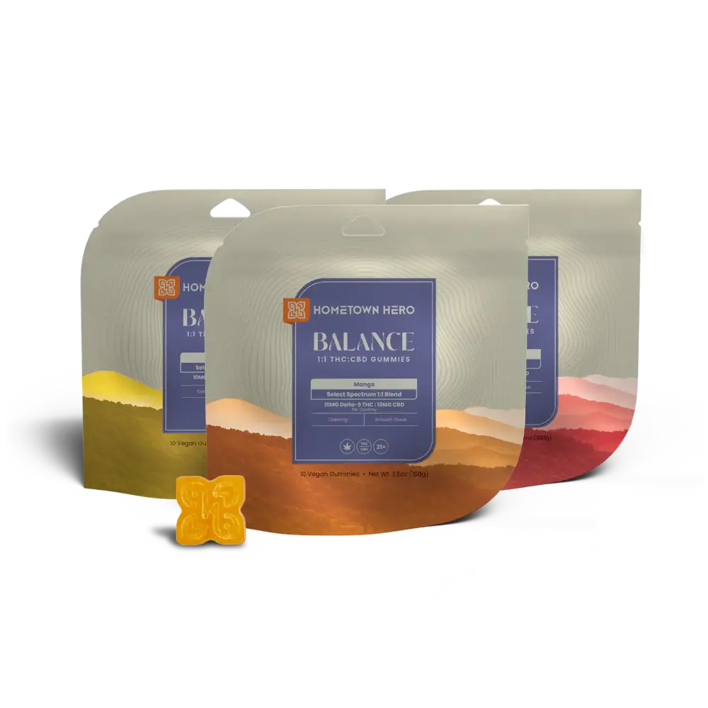 3 bags of CBD THC Gummies