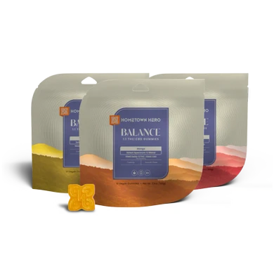 3 bags of CBD THC Gummies