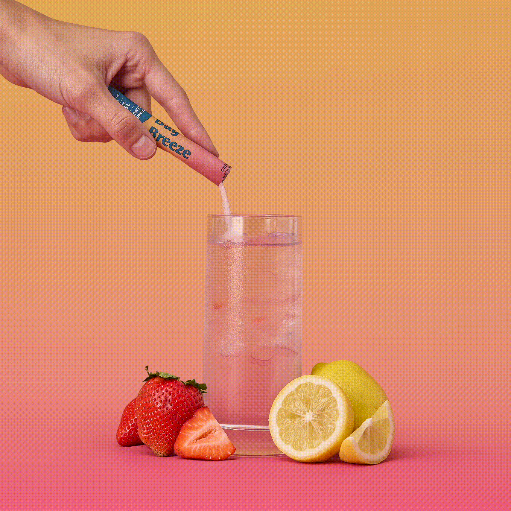 bay breeze drink mix pour
