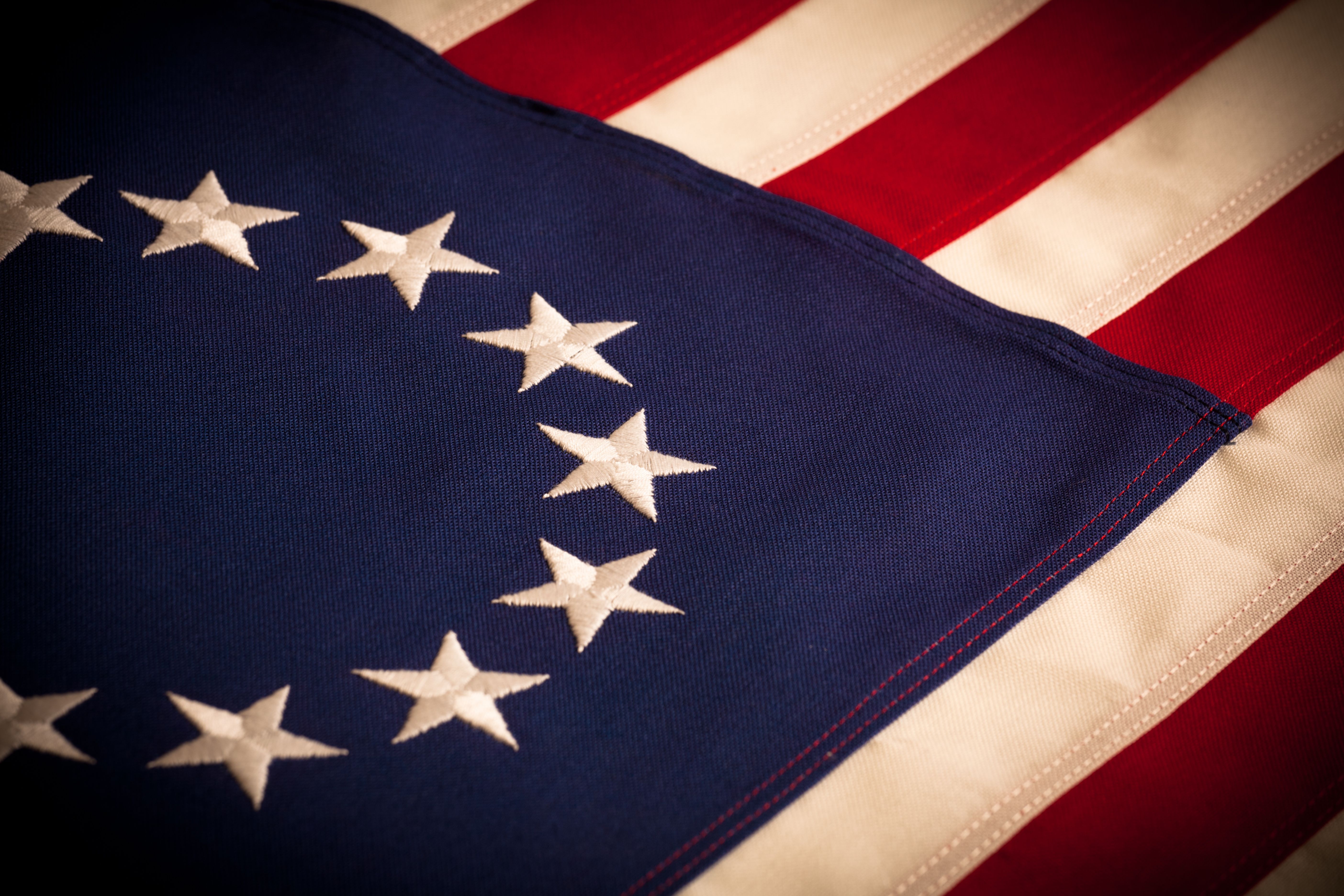 Betsy Ross American Flag with 13 stars