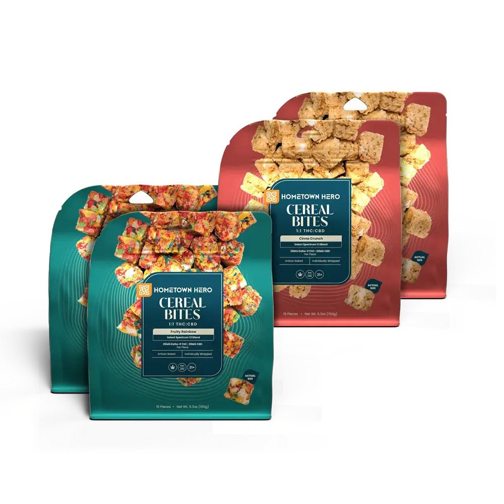 4 bags of cereal bites