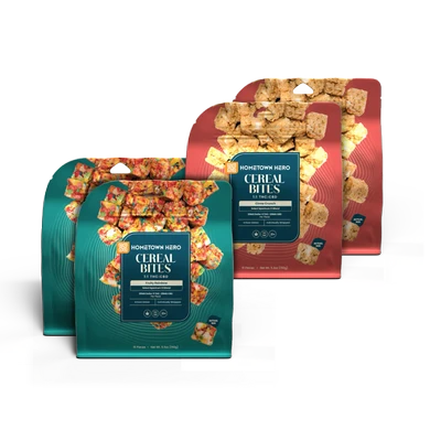 4 bags of cereal bites