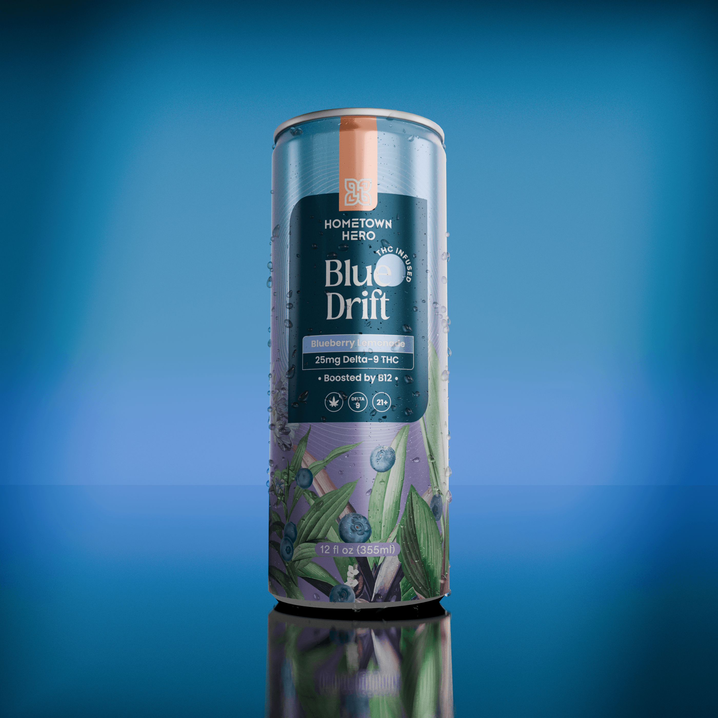 blue drift lemonade can