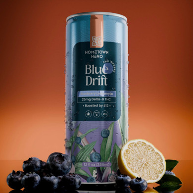 blue drift lemonade can