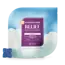 Blueberry-flavored 25mg Delta-8 gummy bag and gummy