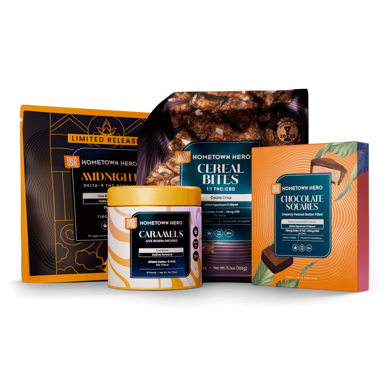 assorted THC products