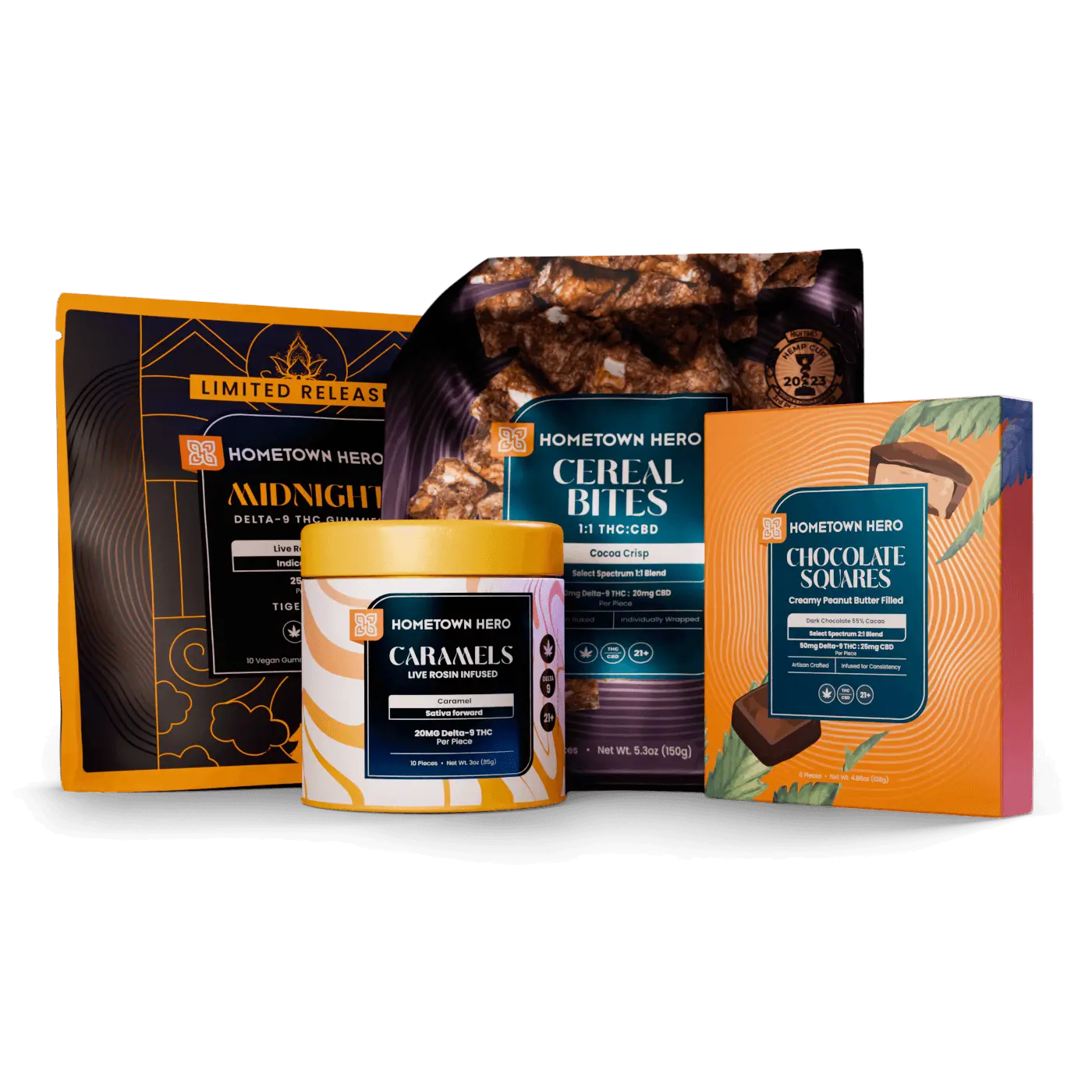 assorted THC products