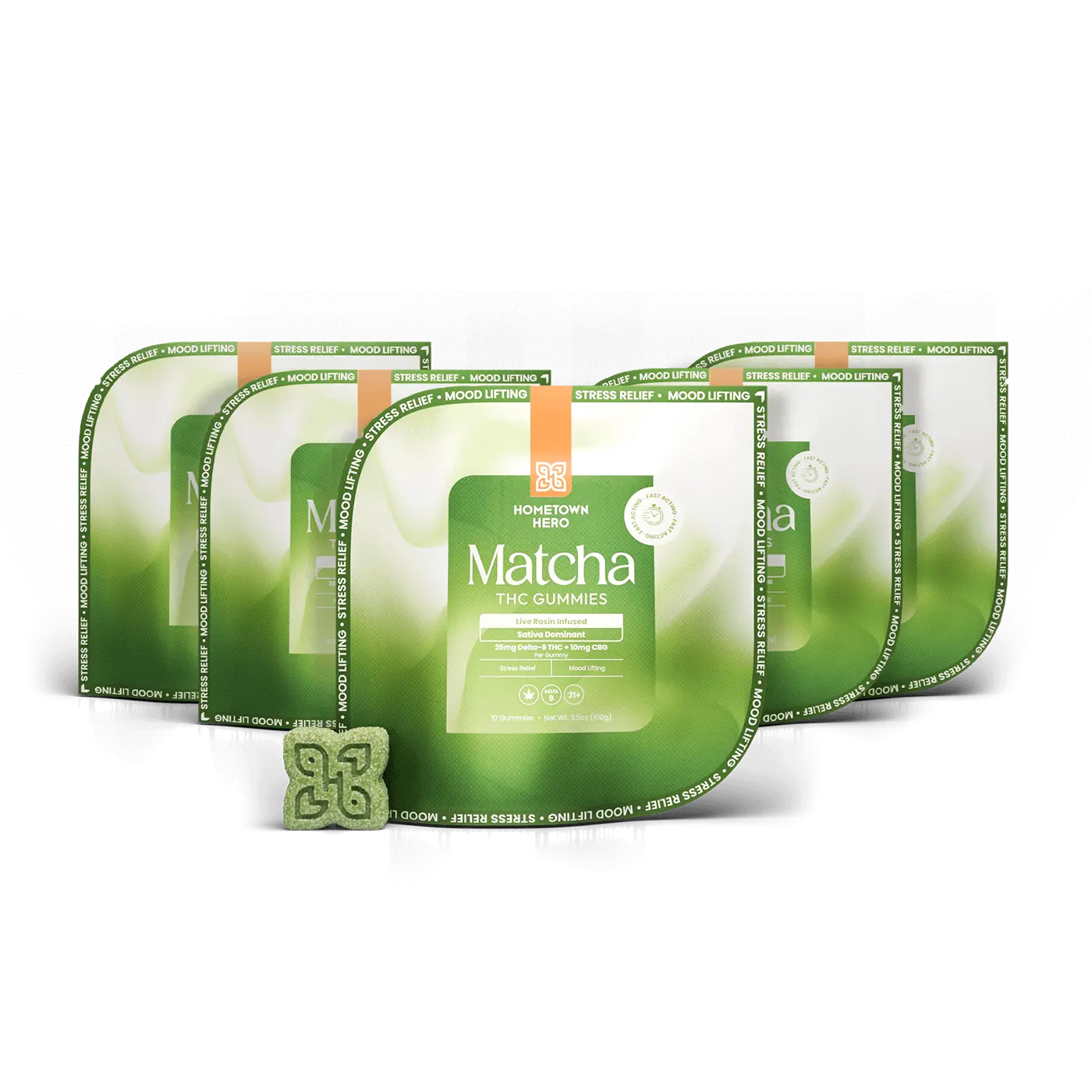 matcha gummies 5 bags