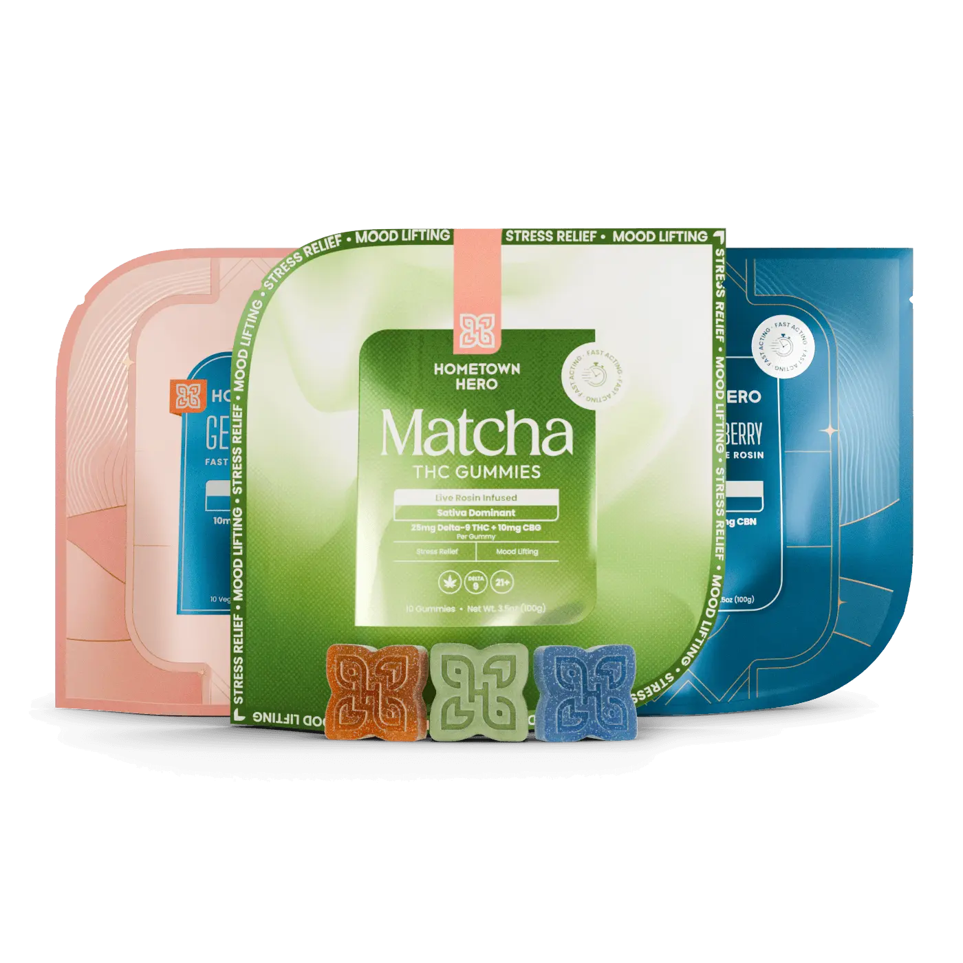 trio pack of gummies