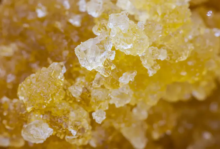 yellowish cannabis extract