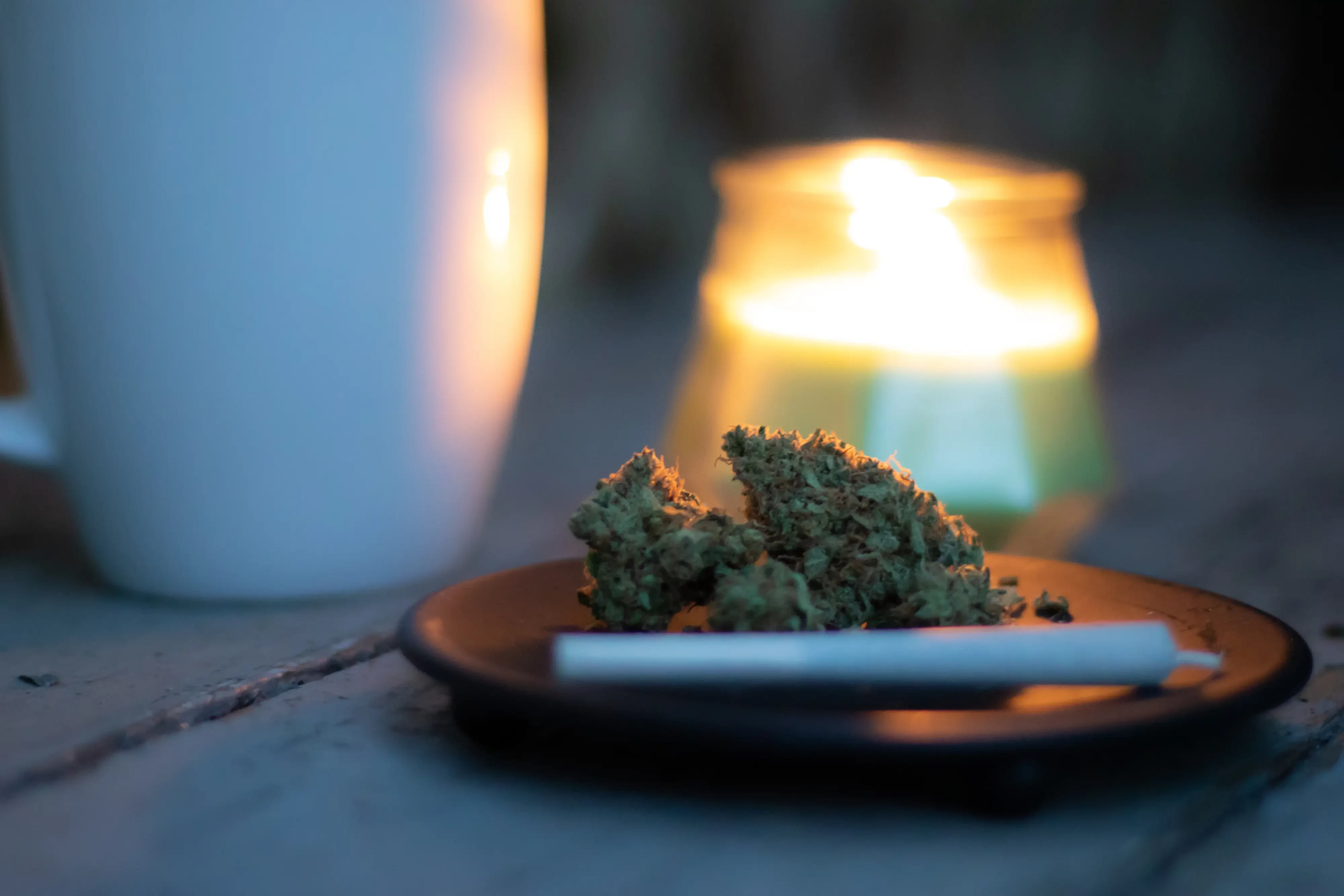 cannabis indica in the evening