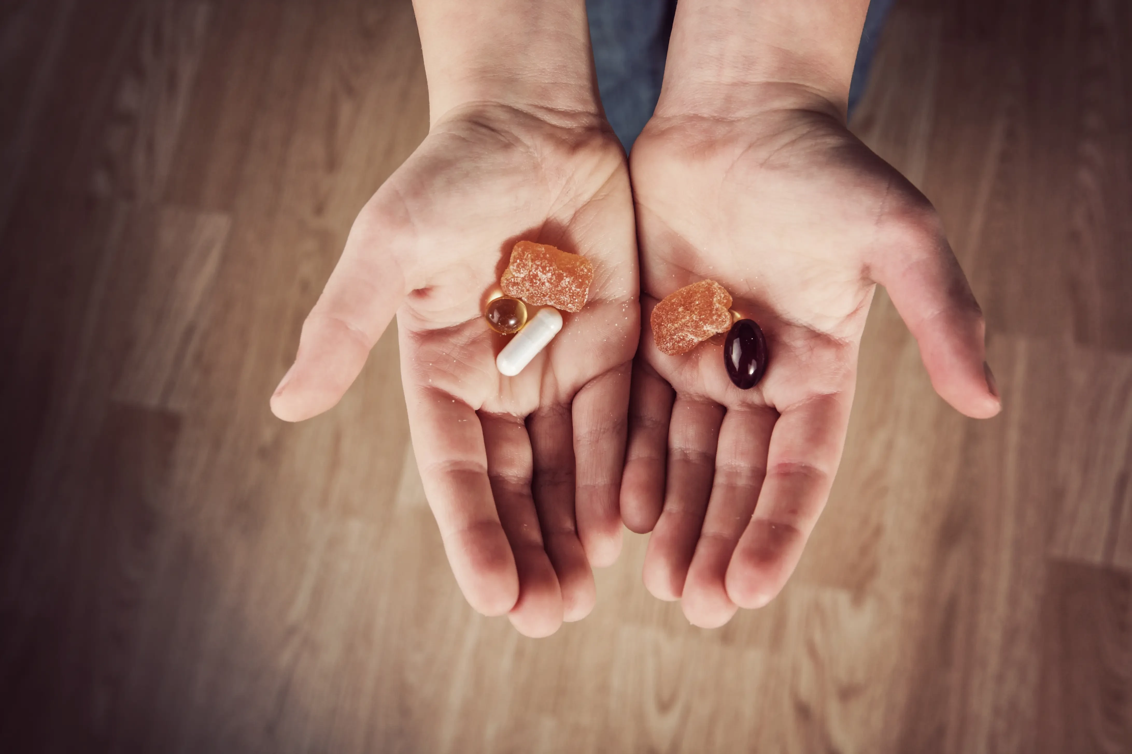 capsules, gummies, and pills