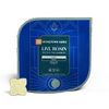 Pack of Gelato Delta-9 THC Live Rosin Gummies on rock with greenery