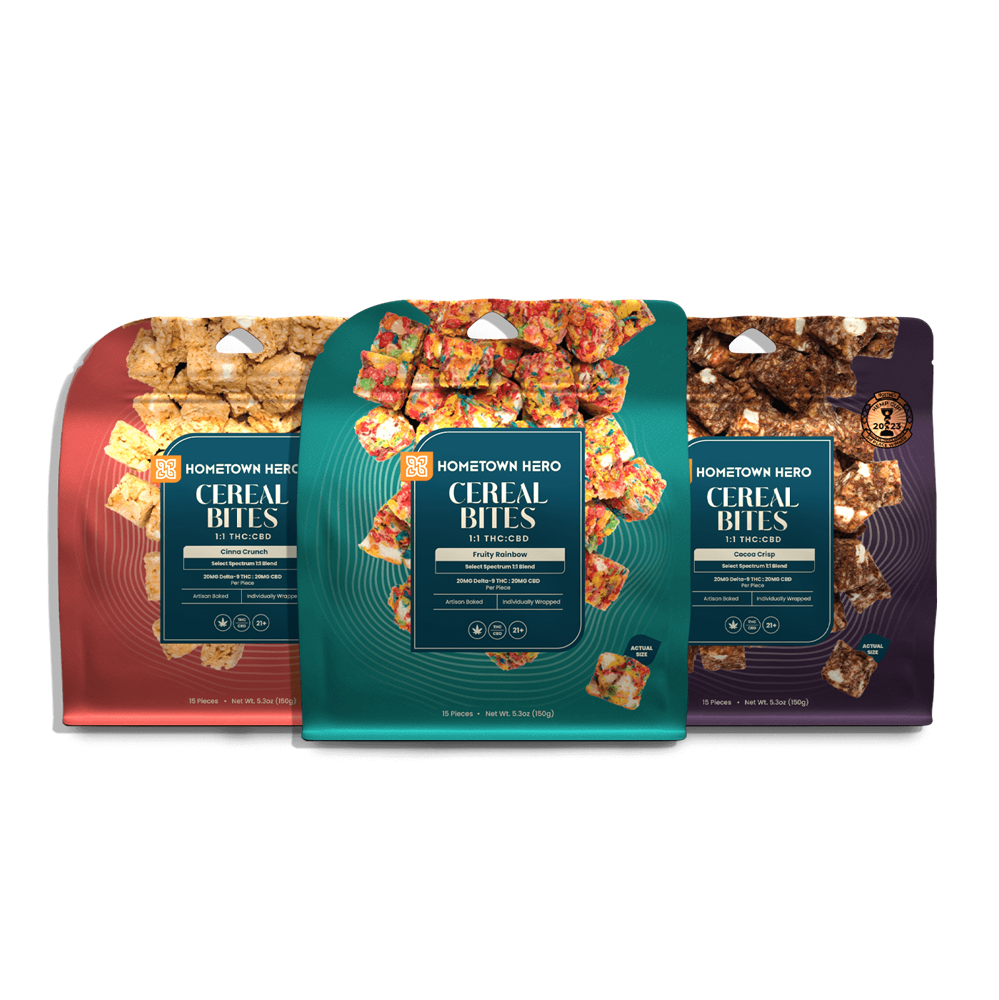 3 bags of cereal bites