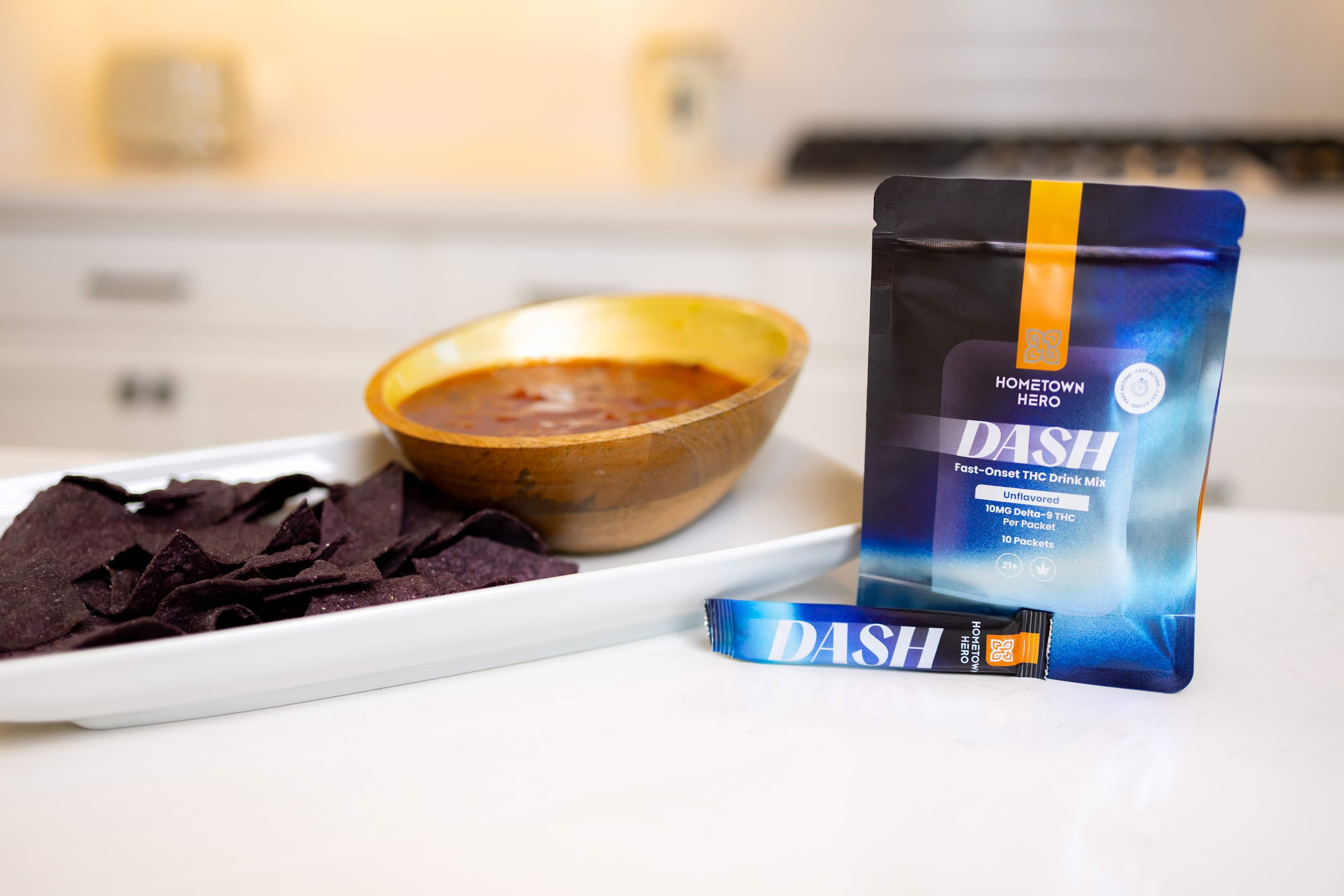 dash with chips and salsa