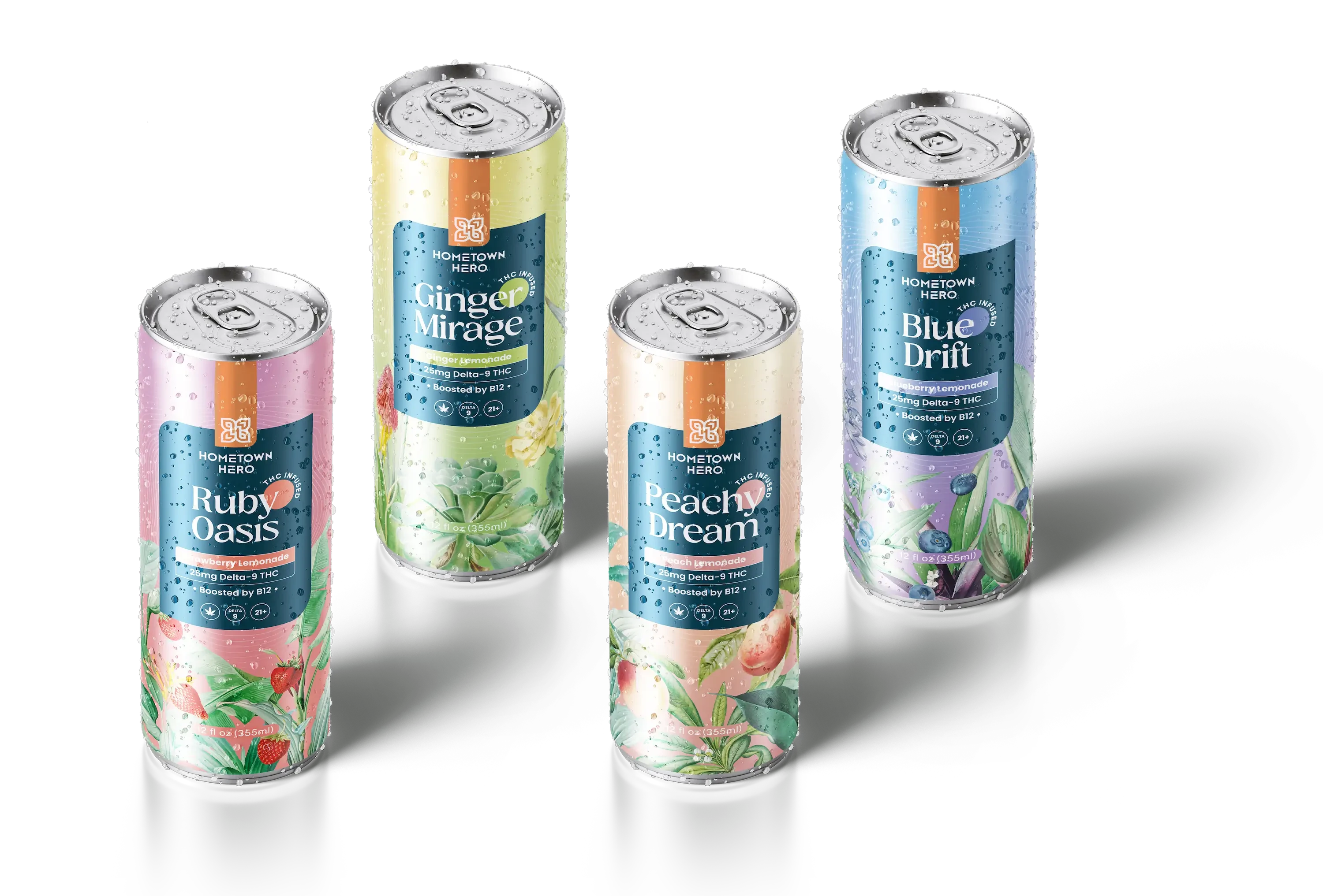 Sparkling THC Lemonades