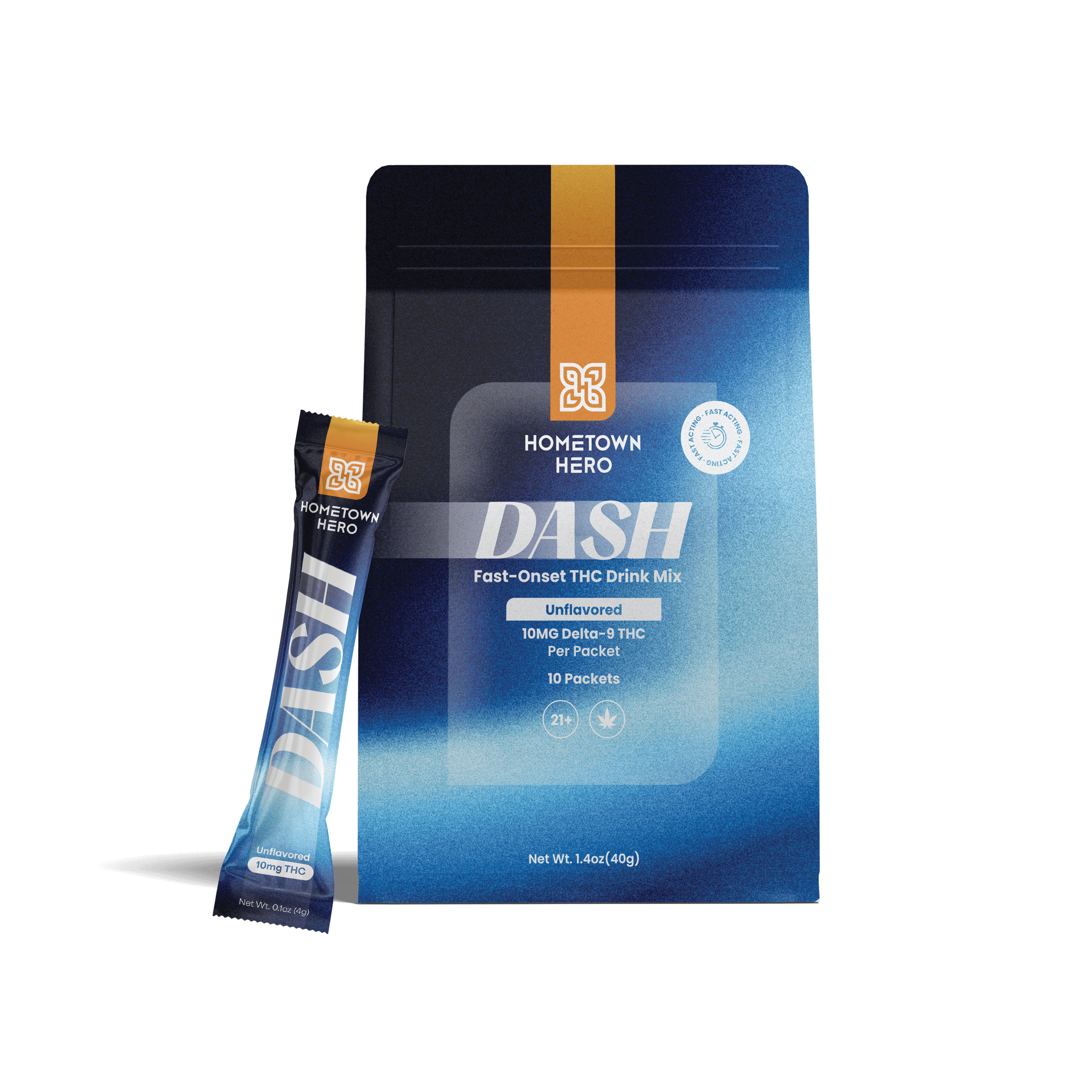 dash bag and single packet